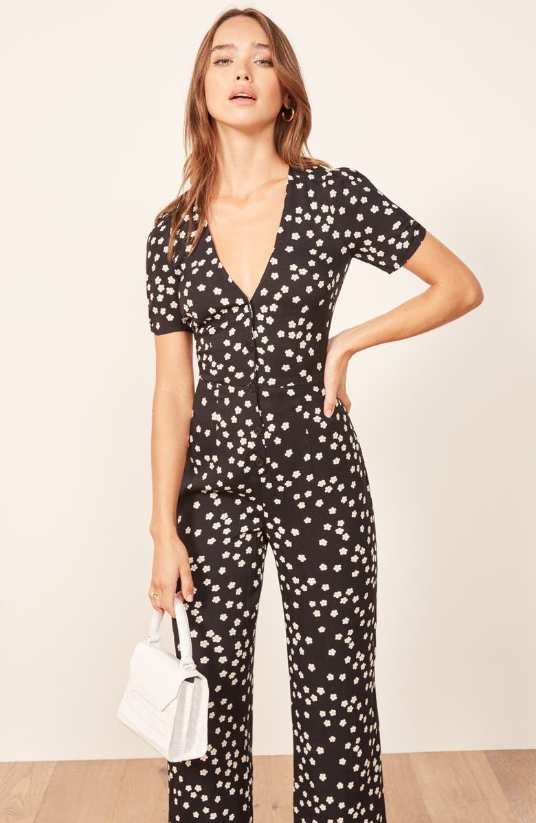 Reformation France Jumpsuit, Alternate, color, 