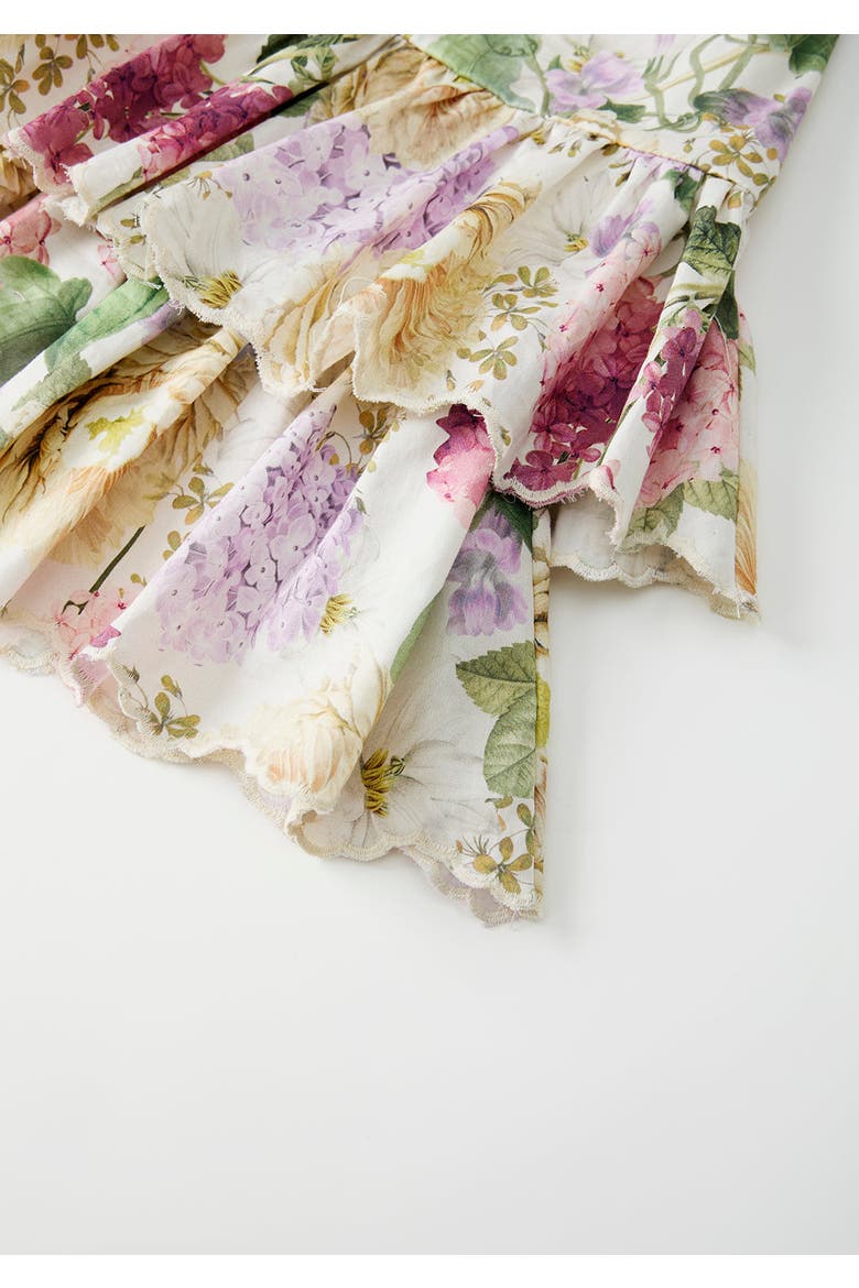 Seraphina Cotton Mini Skirt, Alternate, color, Floral