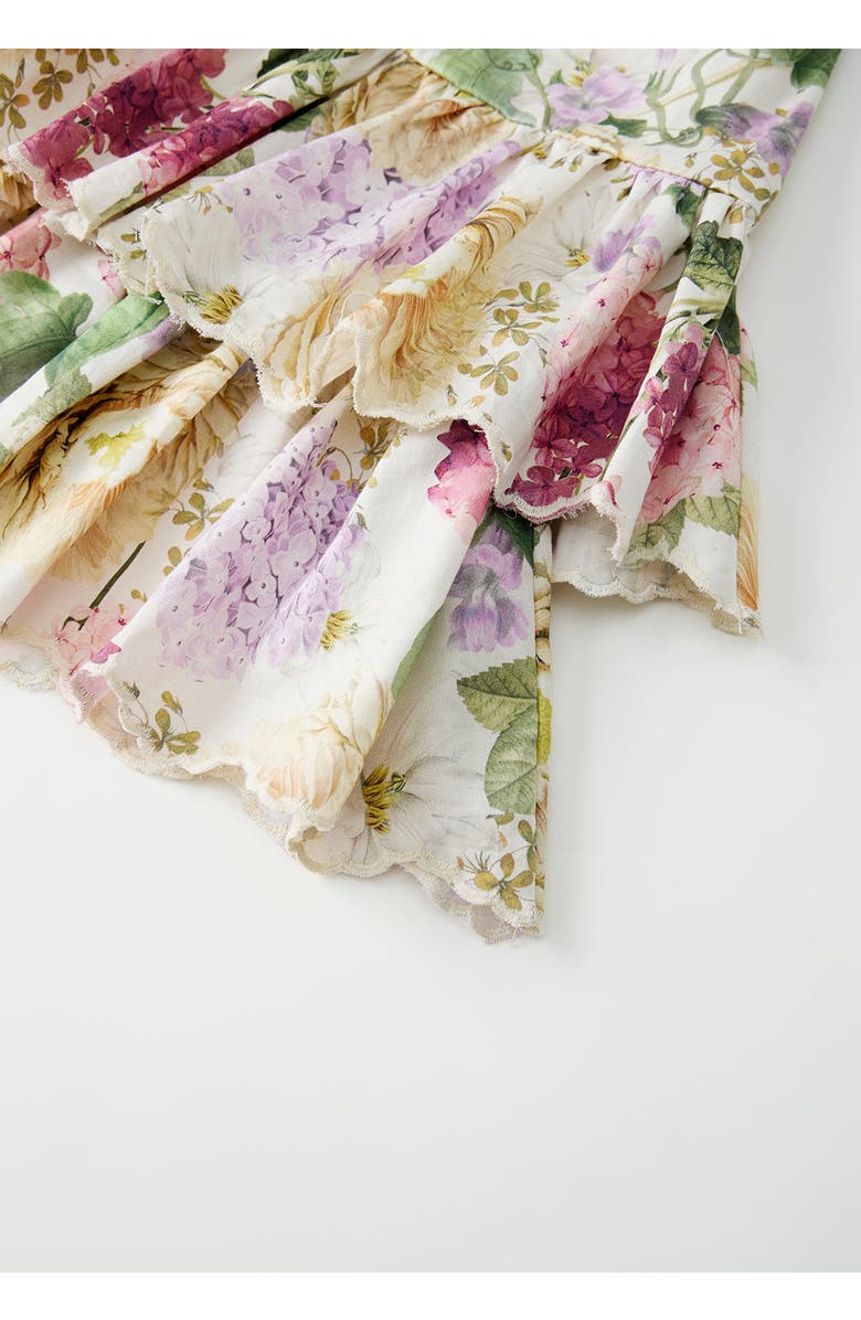 Marlo Kids Seraphina Cotton Mini Skirt, Alternate, color, 