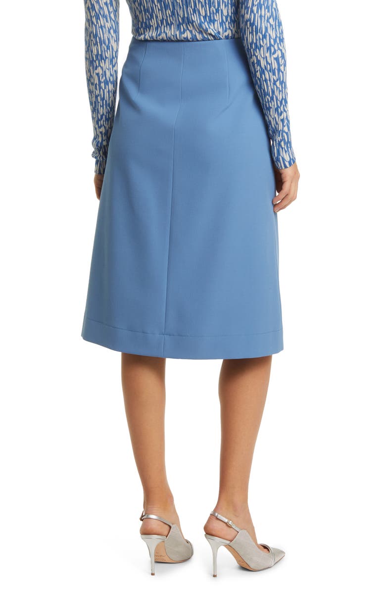 BOSS Vollemo Wrap Front A-Line Midi Skirt, Alternate, color, 