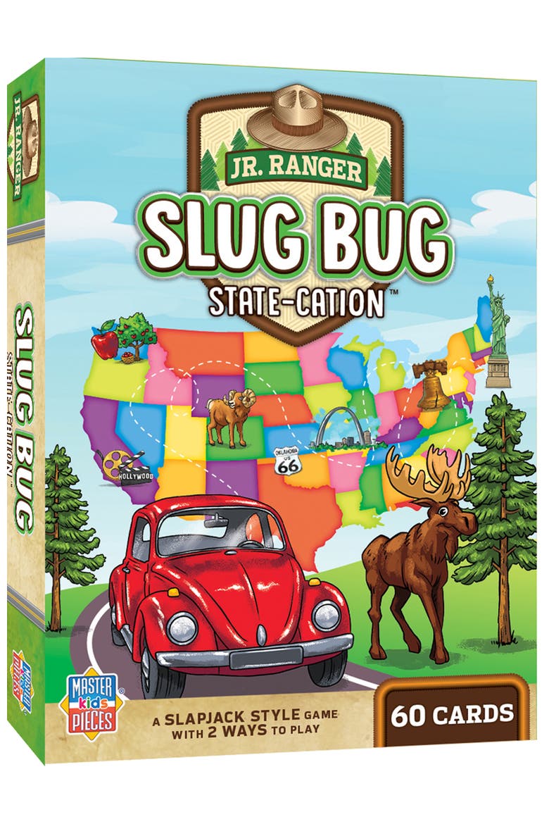Jr. Ranger State-cation Card Game, Main, color, Multicolor