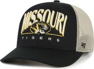 '47 Men's '47 Black Missouri Tigers Arid Adjustable Trucker Hat