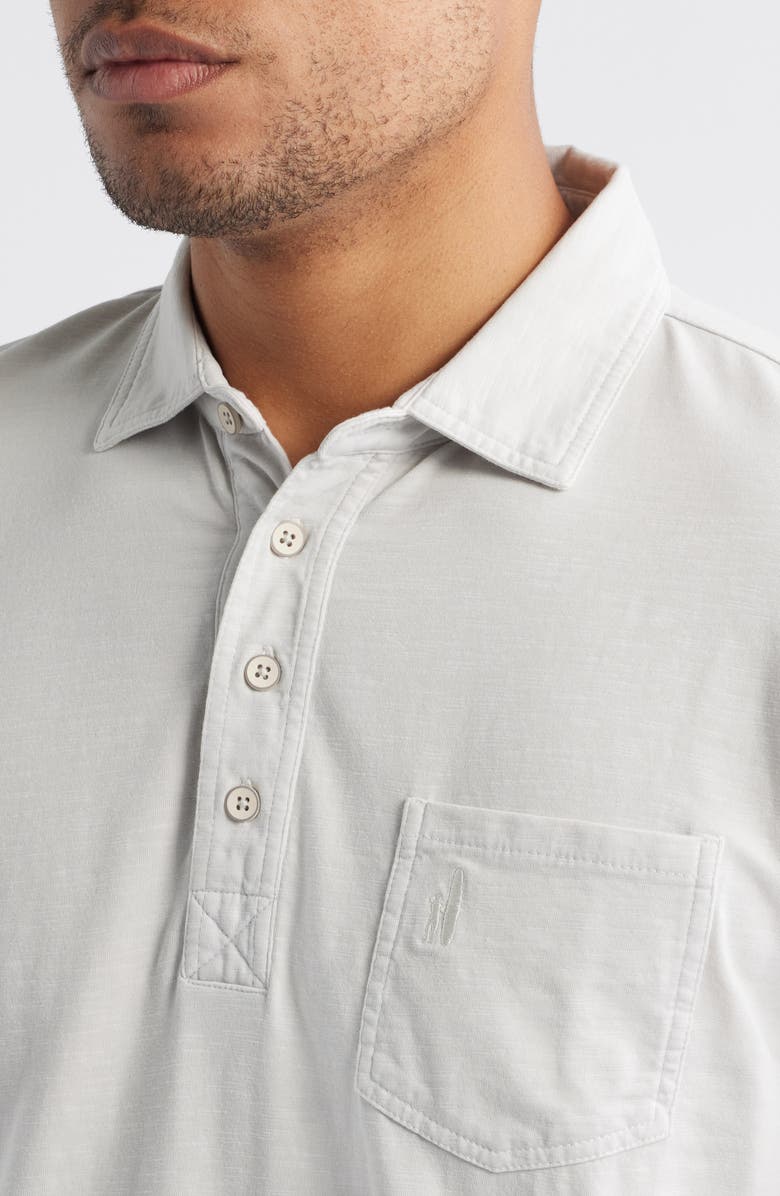 johnnie-O Coastal Wash Original Pocket Polo, Alternate, color, Light Gray