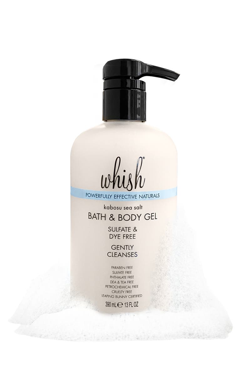 Whish Beauty Bath & Body Gel, Alternate, color, Kabosu Sea Salt