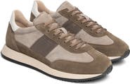 NeroGiardini Retro Leather Lace Up Sneaker