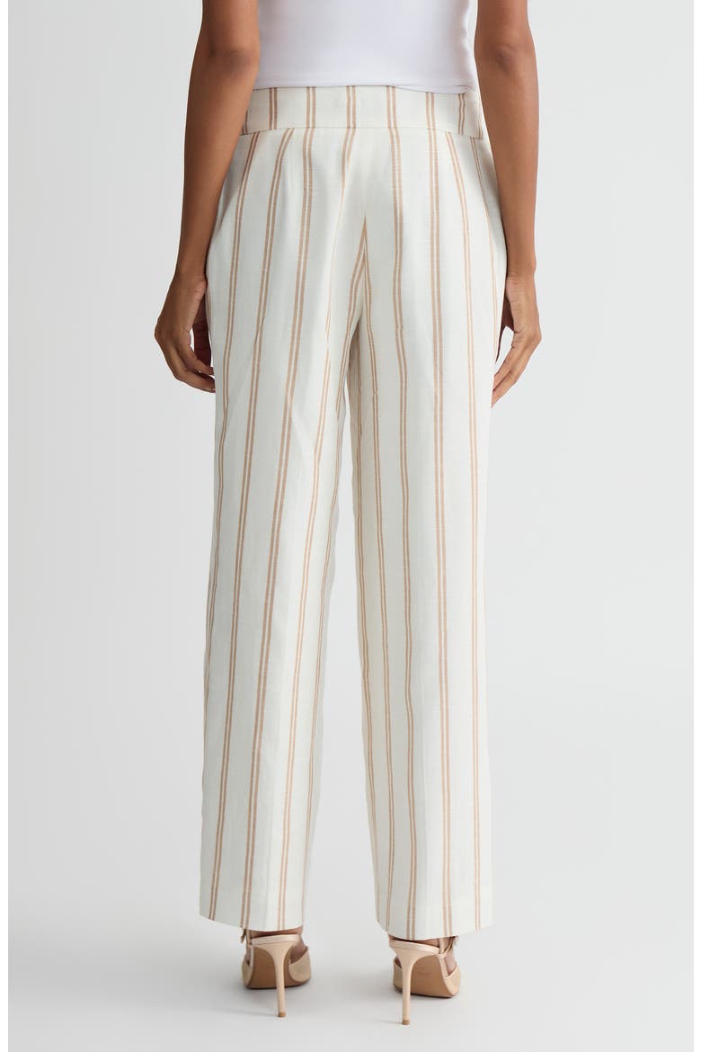 The Ava Wide Leg Pants, Alternate, color, WHITE STRIPE