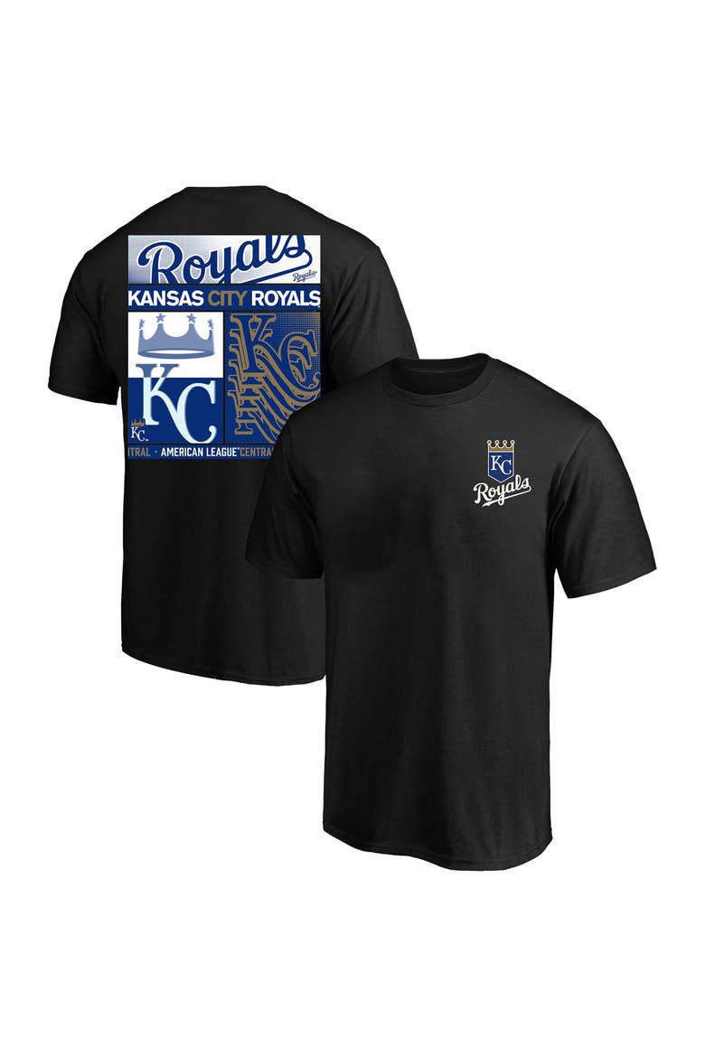 Men's Profile  Black Kansas City Royals Big & Tall Two-Sided Graphic T-Shirt, Main, color, Black