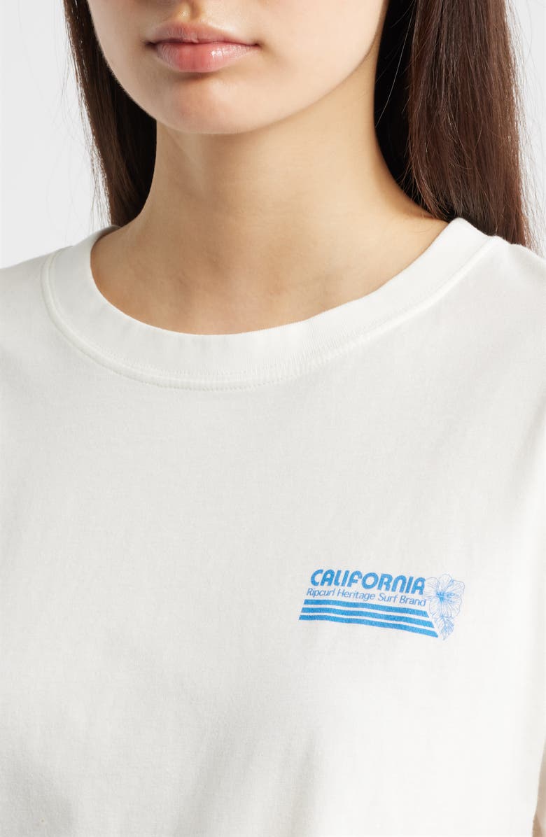 Rip Curl Ocean Break Relaxed Graphic T-Shirt, Alternate, color, California Bone