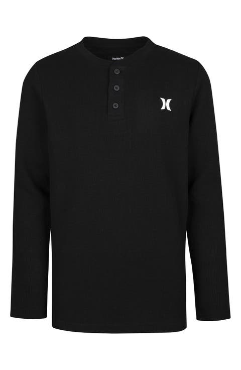 Kids' Thermal Long Sleeve Henley (Big Kid)