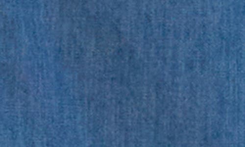 Wash Lab Denim Kiss The Day Long Sleeve Denim Shirtdress In Blue