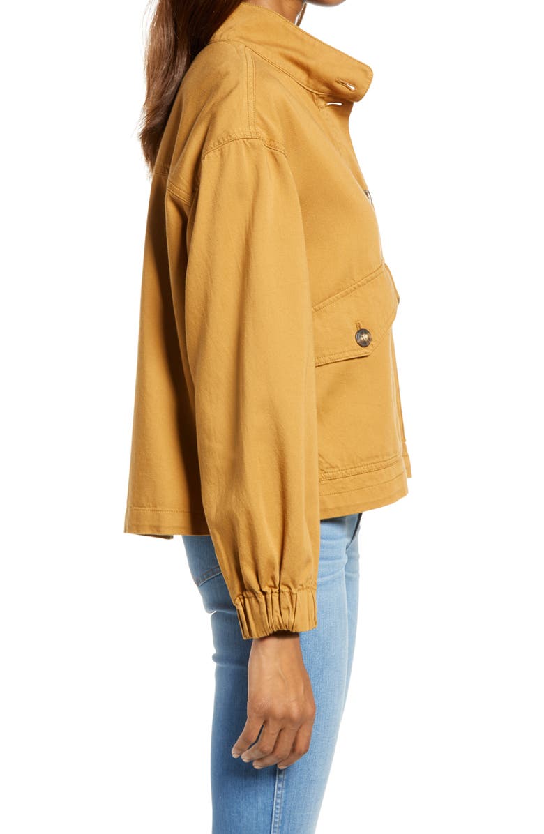 Madewell Bayview Balloon Sleeve Jacket, Alternate, color,