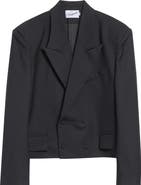 Vaquera Slouchy Double Breasted Wool Jacket