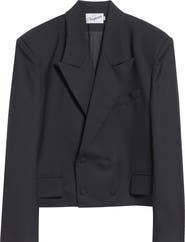 Vaquera Slouchy Double Breasted Wool Jacket