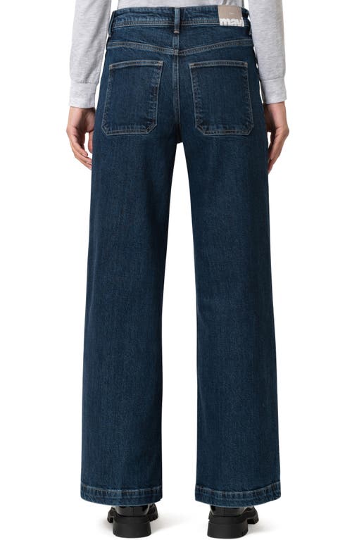 Mavi Jeans Paloma Marine Patch Pocket High Waist Wide Leg Jeans
