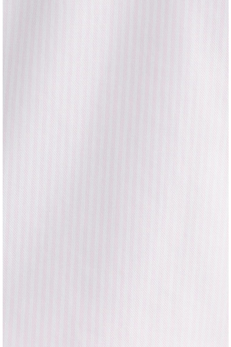 Ovation Stripe Non-Iron Stretch Cotton Button-Down Shirt, Alternate, color, PINK STRIPED OXFORD