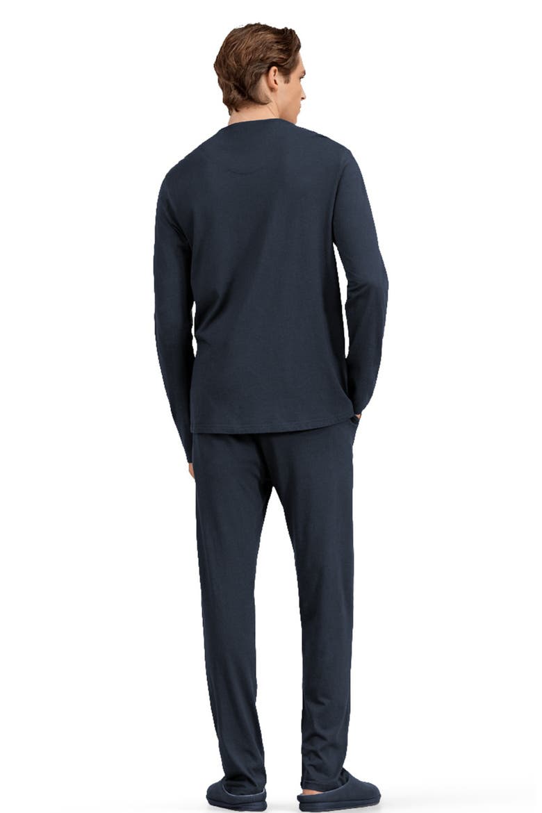 Idman Men's pajama set, Alternate, color, Blue