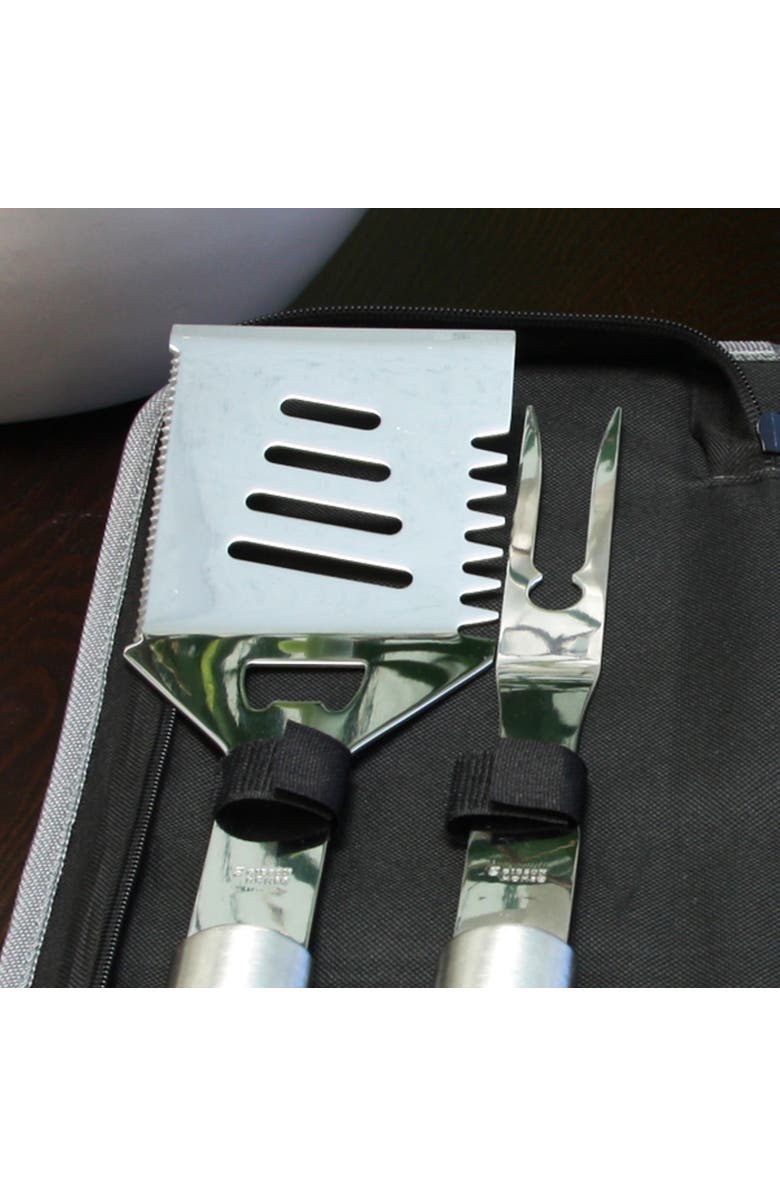 Gibson Grill Basics 5 Piece Grill Basics BBQ Set, Alternate, color, Silver