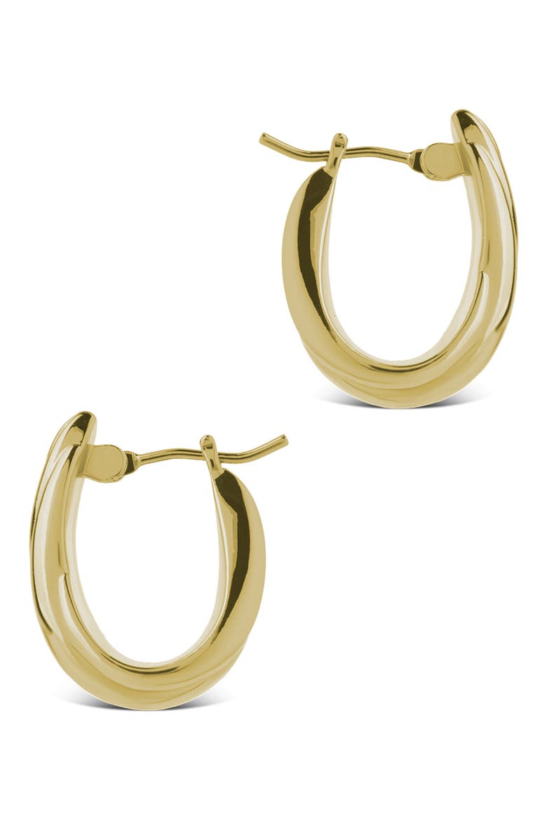 Anouk Twist Hoop Earrings, Alternate, color, GOLD