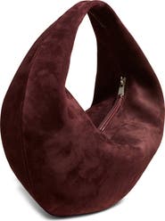 Khaite Medium Olivia Suede Hobo Bag