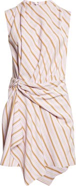 A.L.C. Dion Stripe Sleeveless Minidress