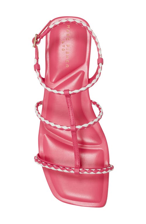 Marc Fisher Ltd Maze Strappy Sandal In Medium Pink
