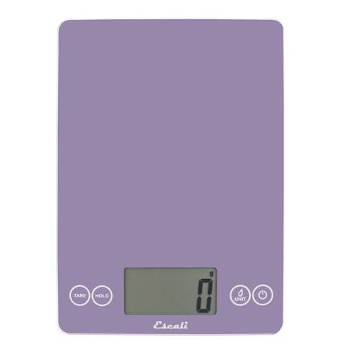 Escali Arti Classic Glass Digital Scale In Purple