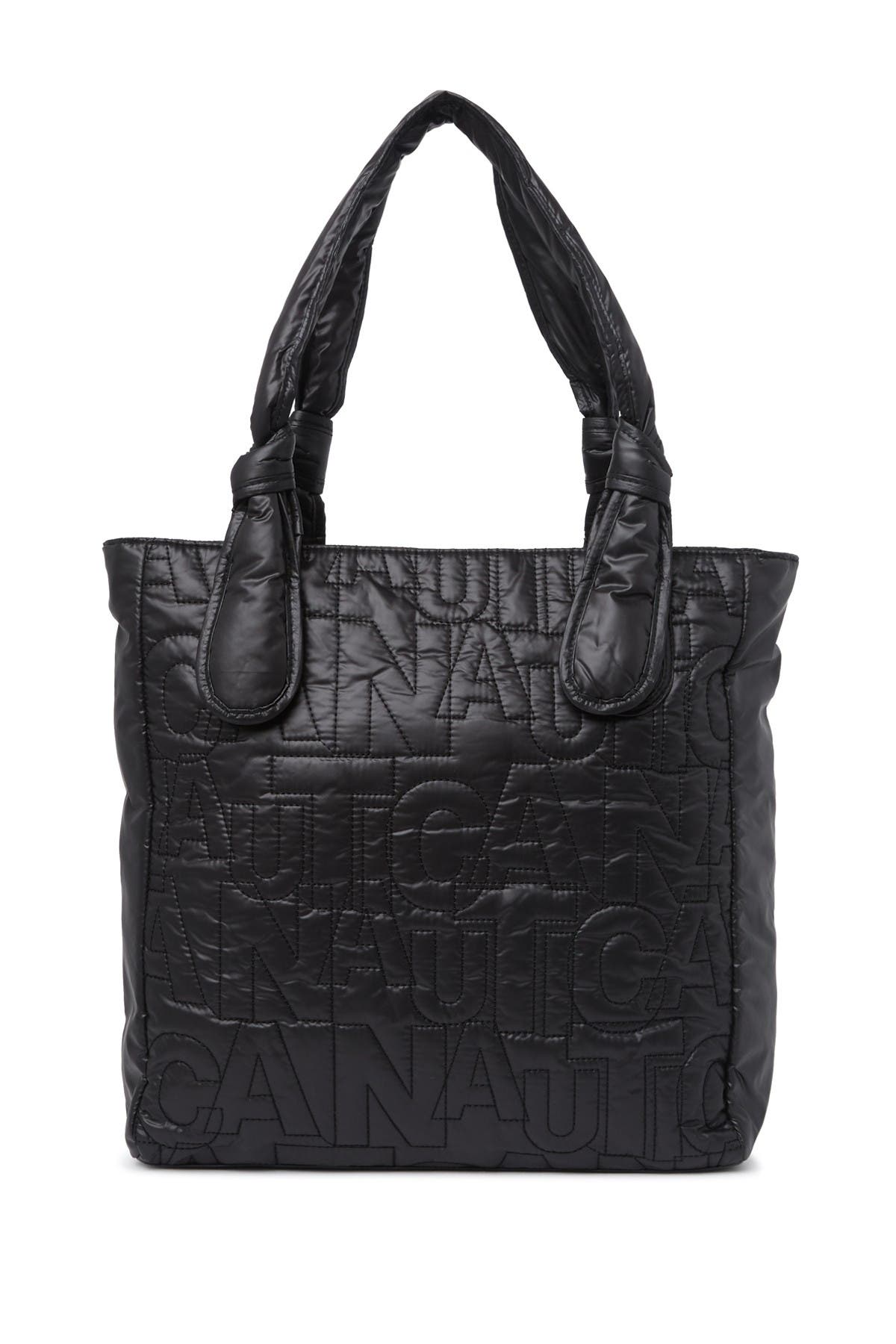 Nautica Tia Logo Embossed Tote Bag, Alternate, color, 