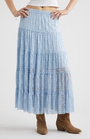 BP. Lace Maxi Skirt