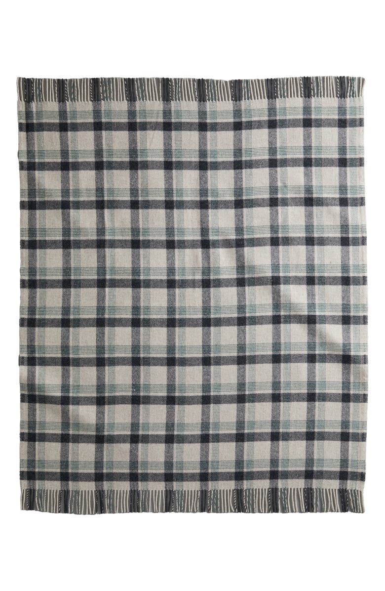 Pendleton Washable Wool Throw Blanket, Alternate, color, Kelso Plaid Oat