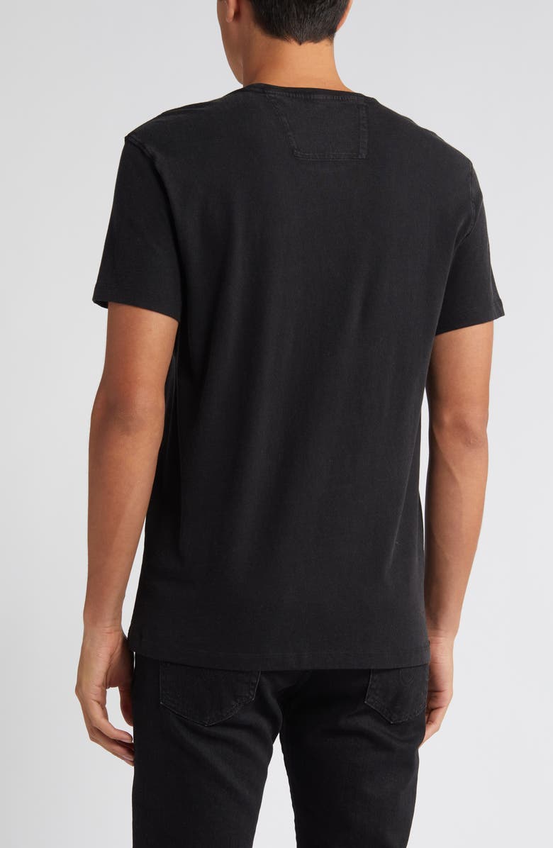 John Varvatos Beaded Skull Cotton T-Shirt, Alternate, color,