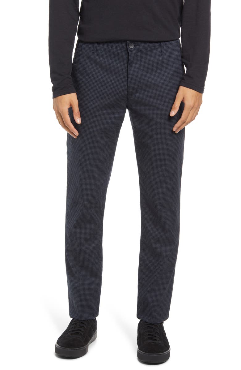 AG Marshall Slim Fit Pants, Main, color, Soiree Black/ Navy