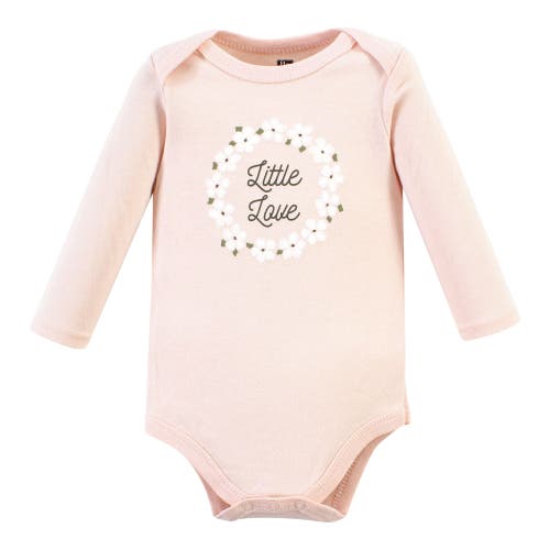 Hudson Baby Cotton Bodysuit And Pant Set In Green
