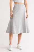 GO COUTURE Flared Midi Skirt