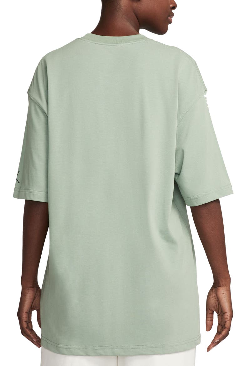 Flight Oversize Graphic T-Shirt, Alternate, color, JADE SMOKE