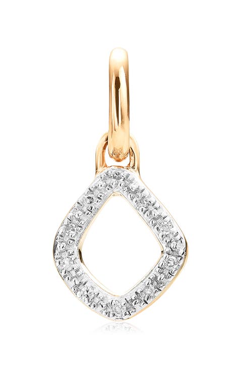 Riva Mini Kite Diamond Pendant Charm