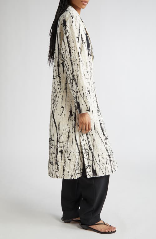 Jason Wu Collection Calligraphy Jacquard Coat