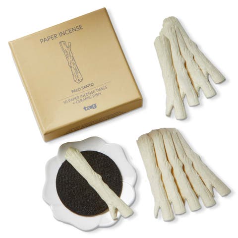 Palo Santo Paper Incense S10 Ivory Air Fresheners 15hrs