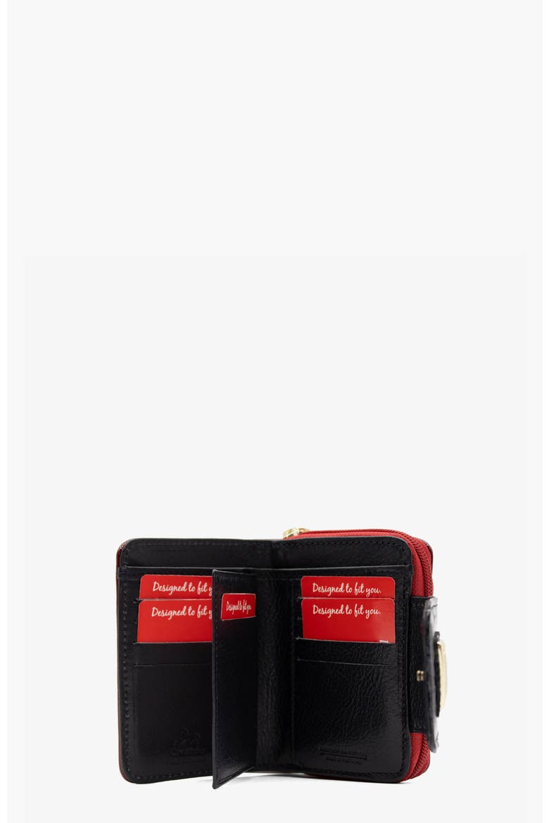 Prestige Wallet 218, Alternate, color, Navy / White / Red