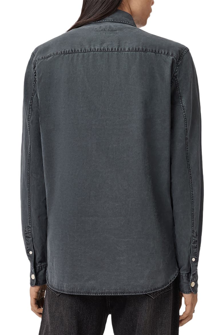 Bodhi Long Sleeve Overshirt, Alternate, color, BLAINN BLACK