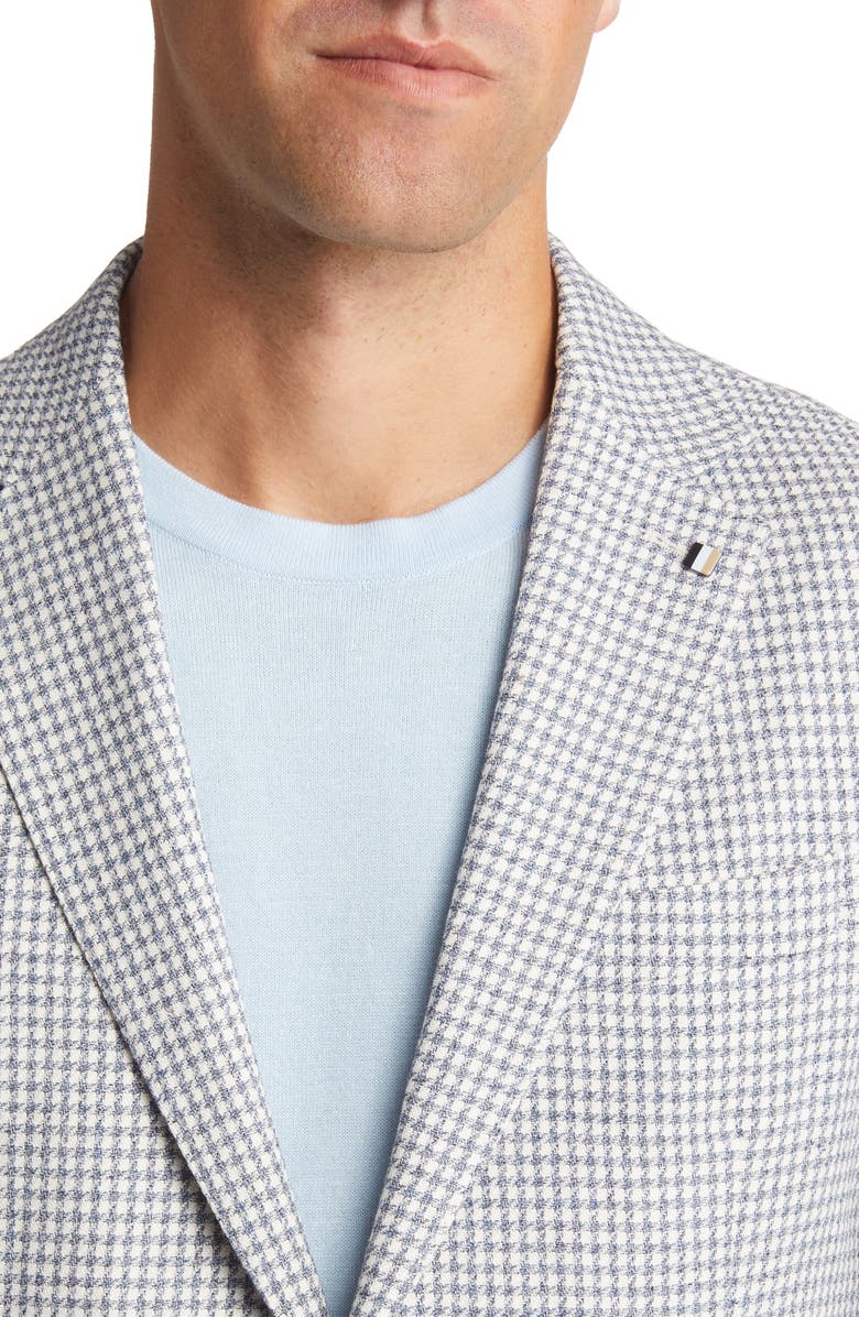 BOSS Hanry Cotton & Linen Sport Coat, Alternate, color, 