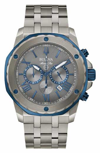 BULOVA Chronograph Bracelet Watch, 42mm