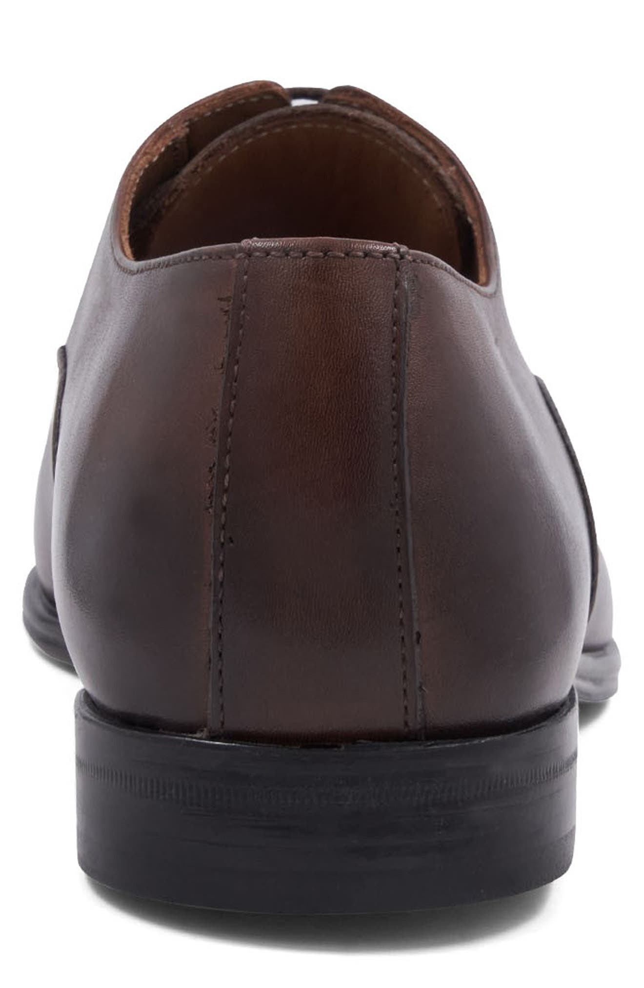 Bruno Magli Sergio Cap Toe Oxford, Alternate, color, Brown