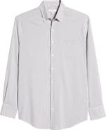 Peter Millar Hanford Performance Twill Button-Down Shirt