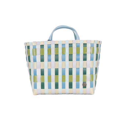 Handed By Multitone Recycled Plastic Shopper In Guacamole Mix