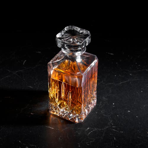 Viski Admiral Crystal Liquor Decanter In Clear