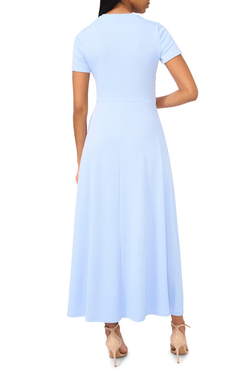 Crossover Bodice Maxi Dress