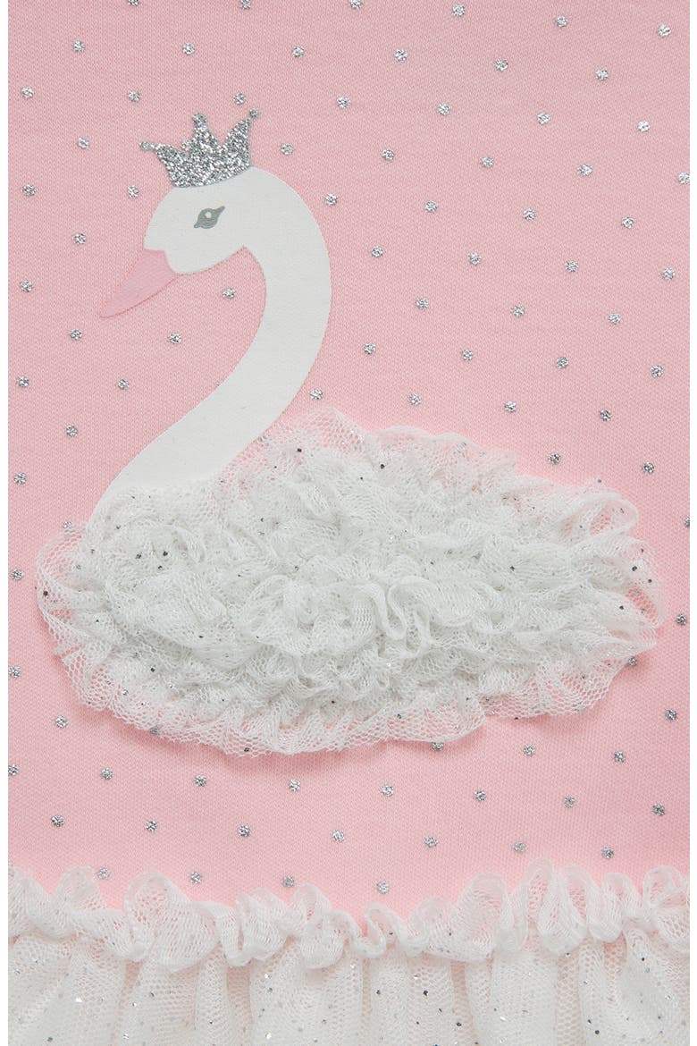 Swan Lake Tutu Top & Leggings Set, Alternate, color, PINK