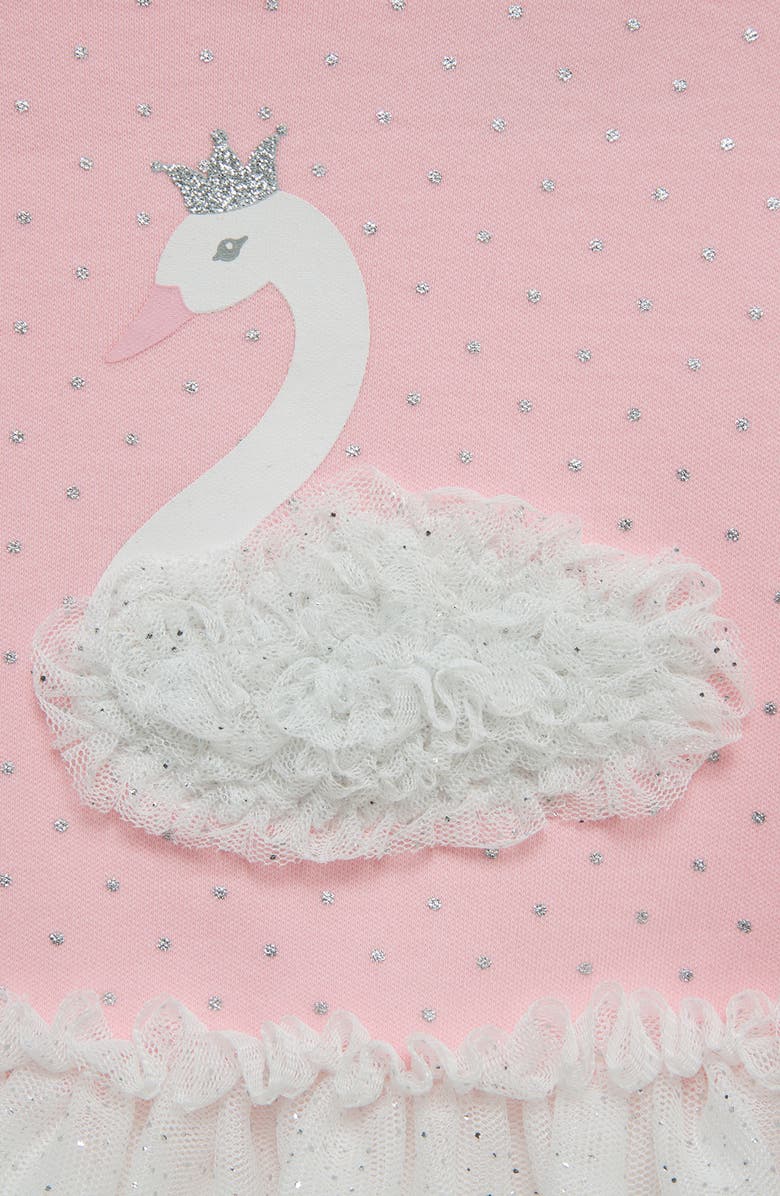Little Me Swan Lake Tutu Top & Leggings Set, Alternate, color, Pink