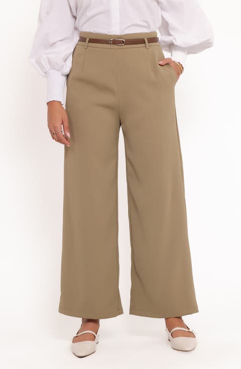 Ceres Belted Wide Leg Pants