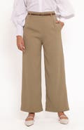 Petal & Pup Ceres Belted Wide Leg Pants